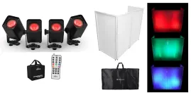 Прожектор Chauvet DJ FREEDOM H1 IP ILS RGBWA+UV (набор, 4 шт.) с фасадом