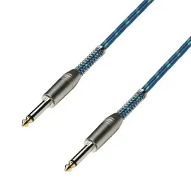 Инструментальный кабель Adam Hall K3IPP0600VINTAGE Blue 6 м