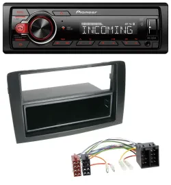 Pioneer Bluetooth USB DAB MP3 Autoradio für Fiat Idea (350 03-11) schwarz