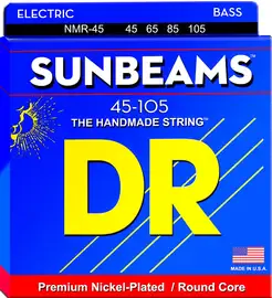 Струны для бас-гитары DR Strings Sunbeams NMR-45 45-105