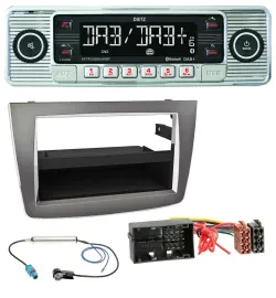 Dietz Bluetooth MP3 DAB USB Autoradio für Alfa Romeo Mito ab 14 955 silber