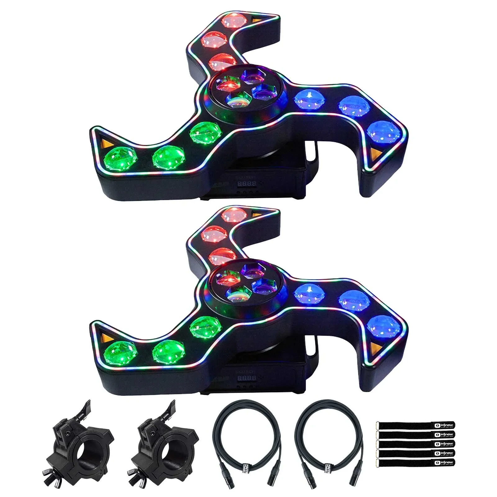 Стробоскоп Clutch SPIN-BLADE LED Motion 150W RGBW (набор, 2 шт.)