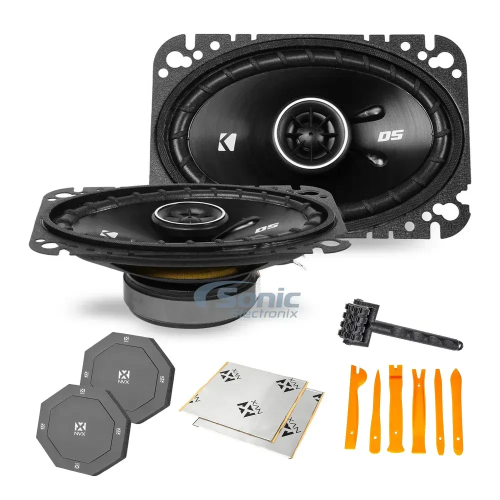 Пассивная акустическая система Kicker 43DSC4604 (набор) с комплектом для установки