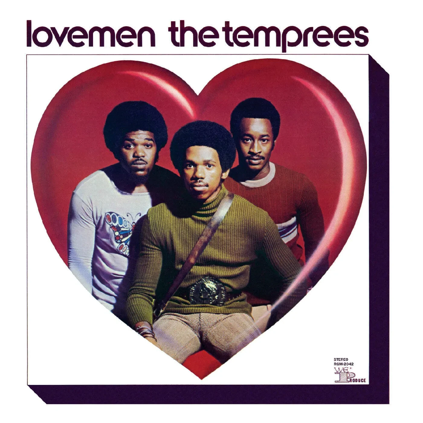 The Temprees - Lovemen [All-Analog] [Valentine Red Colored Vinyl] NEW Vinyl
