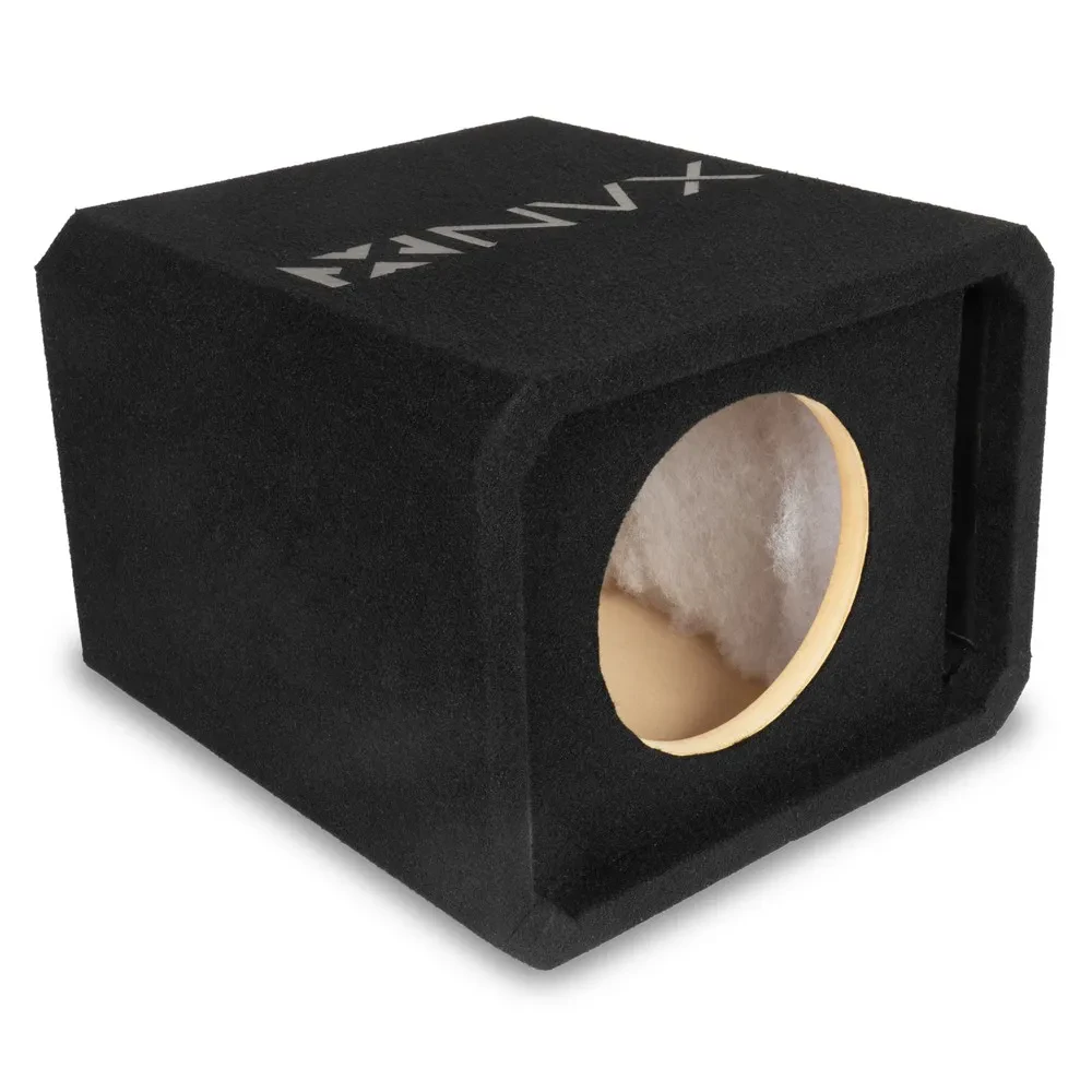 NVX NE81P Single 8" Slot Ported 3/4" MDF Subwoofer Enclosure