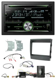 Pioneer Bluetooth Lenkrad DAB 2DIN USB CD Autoradio für Porsche Panamera 09-16 I