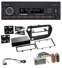Blaupunkt DAB MP3 Bluetooth USB Autoradio für Honda Insight (ZE2, 2009-2013)
