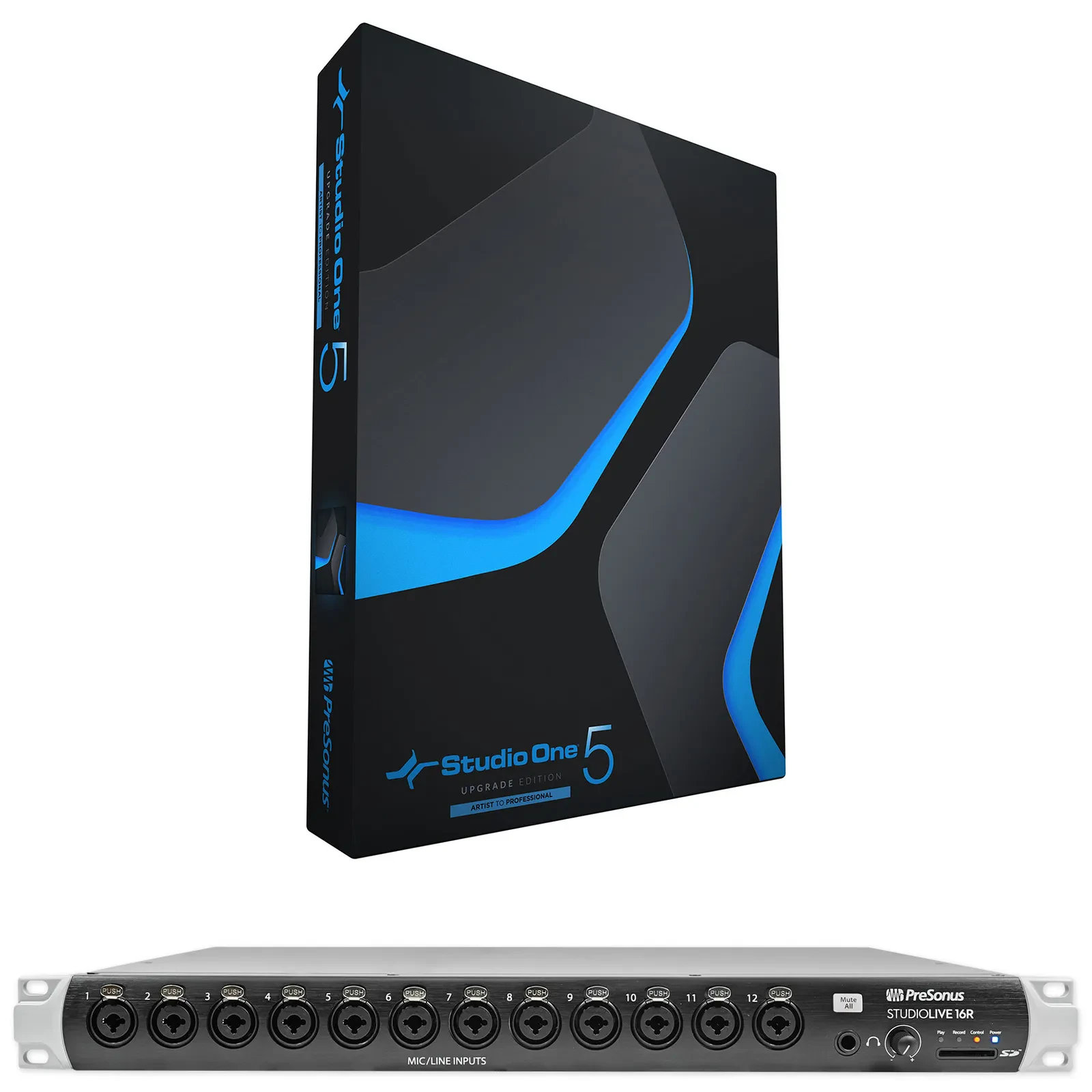 PRESONUS Studiolive 16R 16-Channel Digital Rack Mount Mixer + Software Upgrade