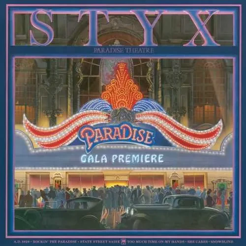 Виниловая пластинка Styx - Paradise Theater [New Vinyl LP] 180 Gram