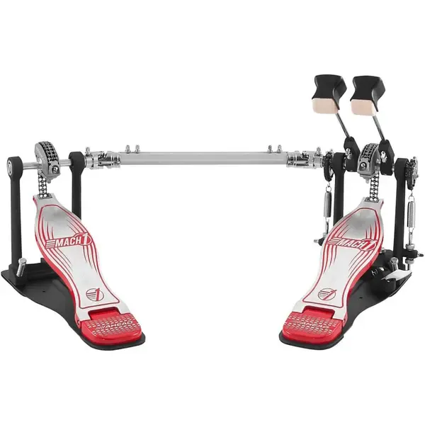 Педаль для барабана двойная Ahead Mach 1 PRO Double Chain Double Pedal Quick Torque Cam