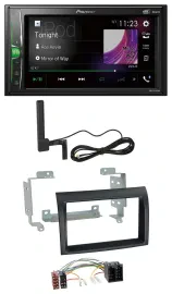 Автомагнитола Pioneer 2-DIN Bluetooth DAB MP3 AUX для Citroen Jumper / Peugeot Boxer
