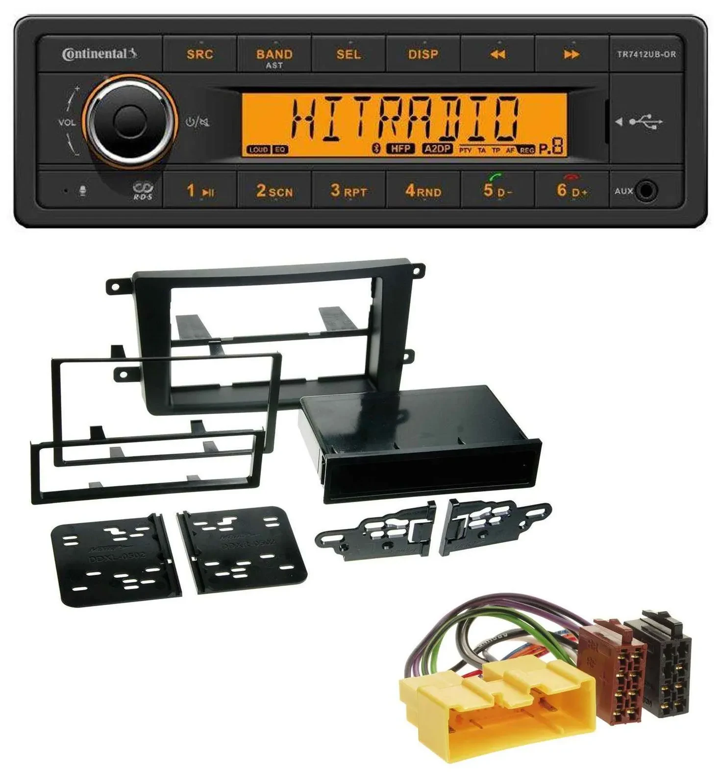 Continental MP3 Bluetooth AUX USB Autoradio für Mazda CX-9 (2007-2016)