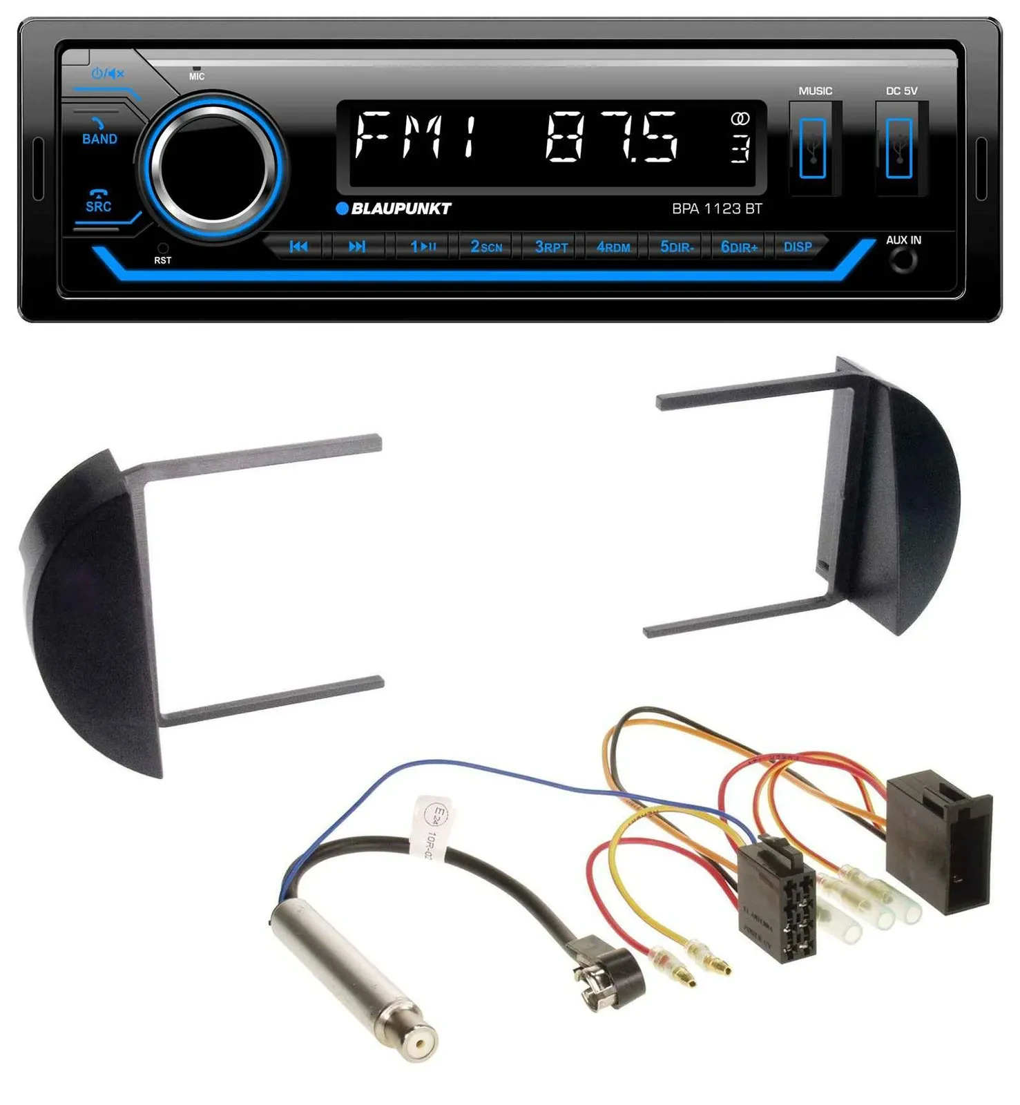 Blaupunkt MP3 Bluetooth USB AUX Autoradio für VW Beetle (1998-2011)