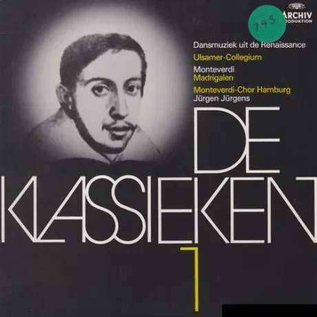 - De Klassieken 1 - Dansmuziek Uit De Renaissance - Madrigalen (LP, Used)