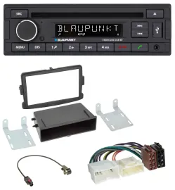 Blaupunkt USB MP3 Bluetooth DAB CD Autoradio für Dacia Dokker, Duster, Lodgy
