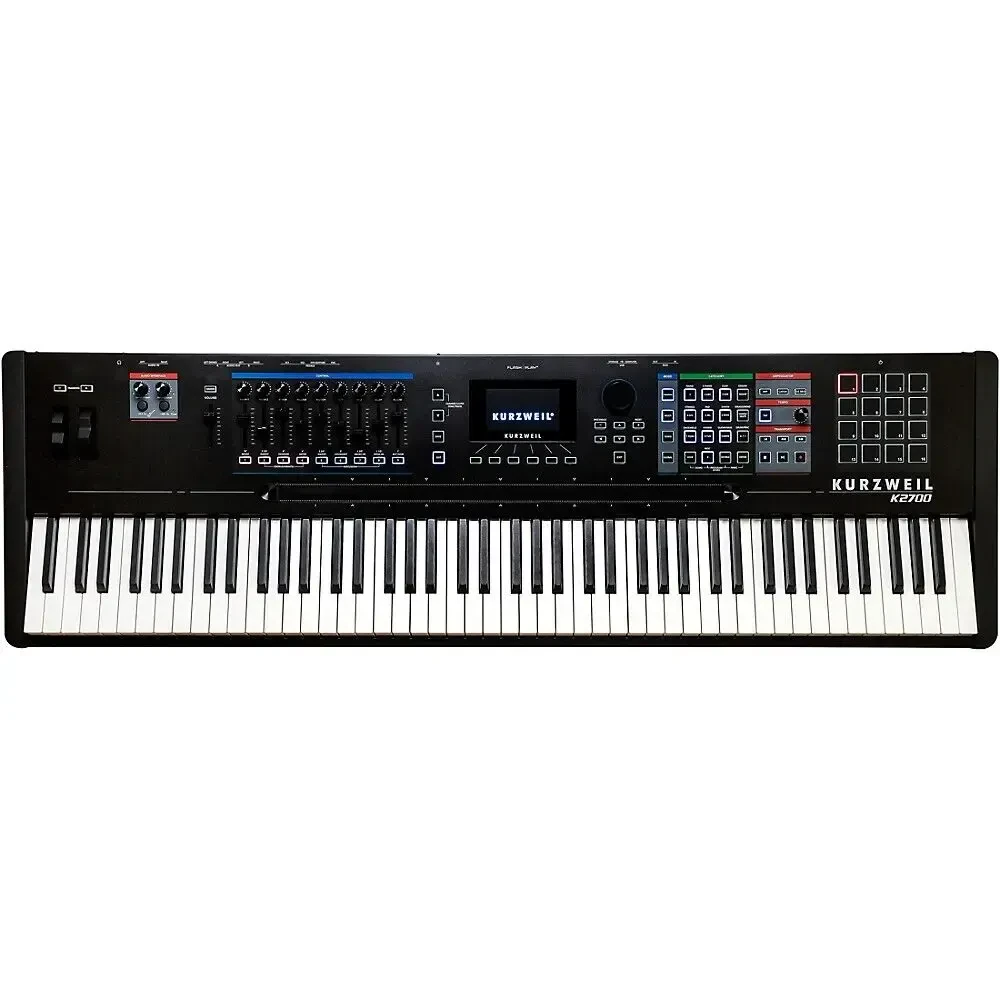 Синтезатор рабочая станция Kurzweil K2700 88-Key, молоточковая механика, полифония 256, чёрный