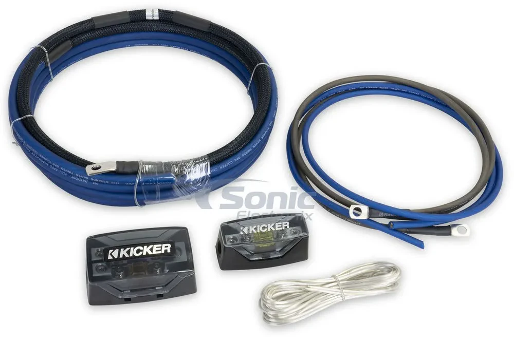 Kicker PKD4 4 Gauge to 8 Gauge Multiple Amplifier Installation Kit