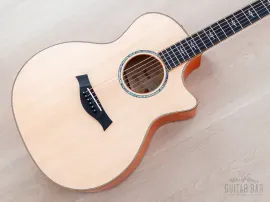 Б/У электроакустическая гитара Taylor Custom Grand Auditorium 2023 Trans Orange