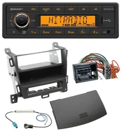 Continental MP3 Bluetooth AUX USB Autoradio für Opel Zafira Tourer ab 12 jet bla