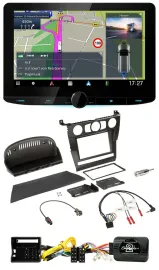 Kenwood Bluetooth DAB TMC 2DIN Lenkrad USB Navigation für BMW 5er E60 2004-2007