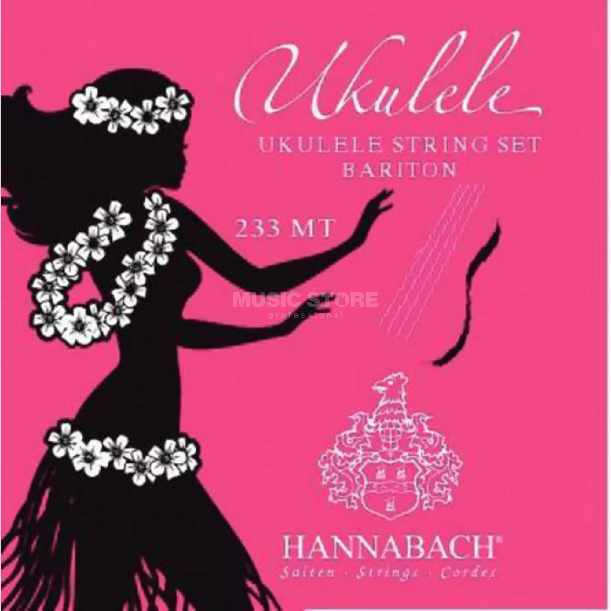 Струны для укулеле баритон Hannabach 233MT