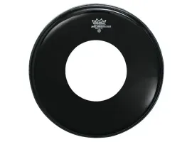 Пластик для бас-барабана Remo Ambassador Ebony 24" с предвырезанным центральным отверстием