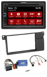 Blaupunkt Lenkrad DAB TMC 2DIN USB Bluetooth Navigation für BMW 3er E46 2000-200
