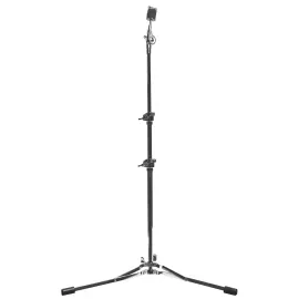 CS6001 Flat Base Beckenständer Retro-Look Vintage Setups Platzsparend Verchromt