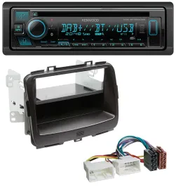 Kenwood Bluetooth DAB CD MP3 USB Autoradio für Kia Carens 4 (RP, ab 2013)