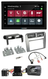 Blaupunkt DAB Bluetooth USB Lenkrad 2DIN Autoradio für Fiat GrandePunto 05-06 an