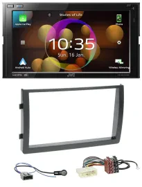 JVC DAB MP3 2DIN Bluetooth USB Autoradio für Nissan Altima L31 2005-2006