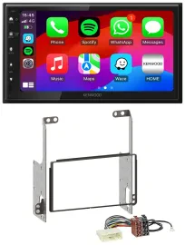 Kenwood MP3 USB DAB 2DIN Bluetooth Autoradio für Nissan X-Trail 2007-2014