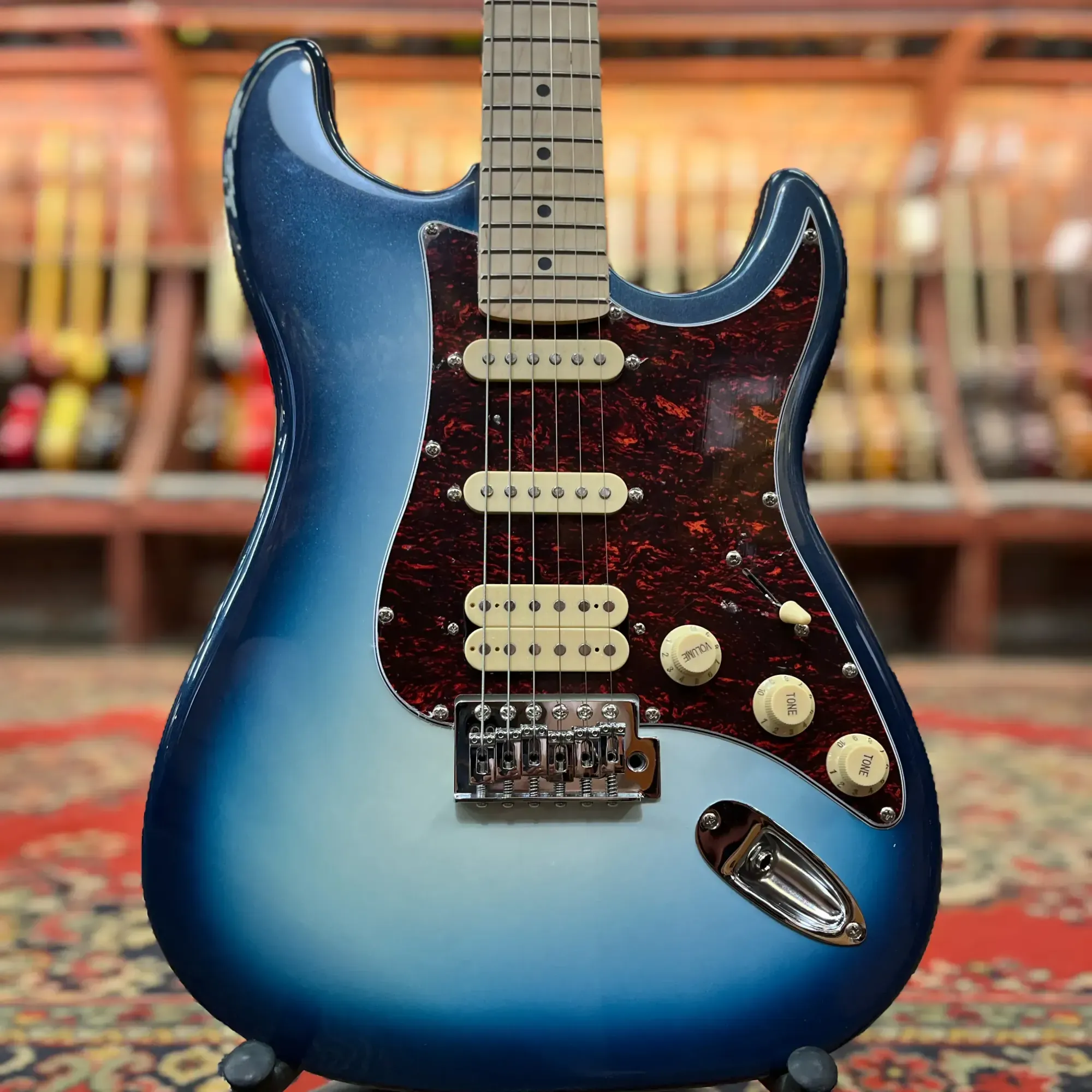Электрогитара DeMarco DMSEST250 Stratocaster HSS MBL Metallic Blue