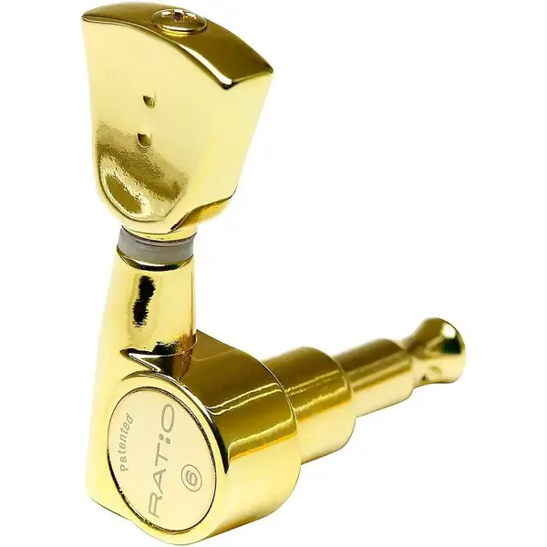 Колки для электрогитары Graph Tech Ratio 3+3 Electric Guitar Tuning Machine Heads Gold 6 String