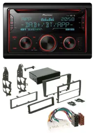 Pioneer 2DIN DAB MP3 Bluetooth USB CD Autoradio für Lexus IS 300 (2001-2005)