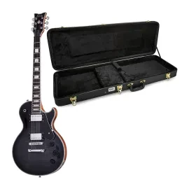 Schecter Solo II Custom 6 String Electric Guitar with Hard Shell Case