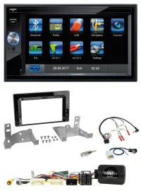 Blaupunkt Lenkrad USB Bluetooth TMC 2DIN Navigation für Toyota Aygo AB7 ab 22 kl