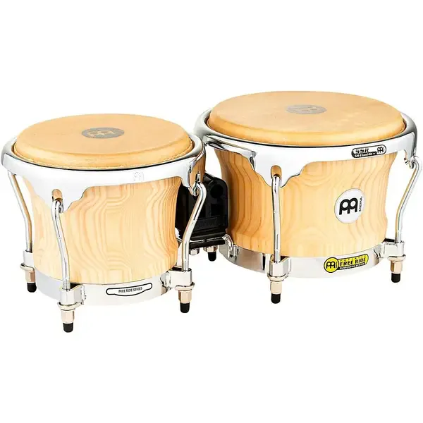 Бонго MEINL Free Ride Series Collection Wood Bongos 8.5 x 7 in. American White Ash