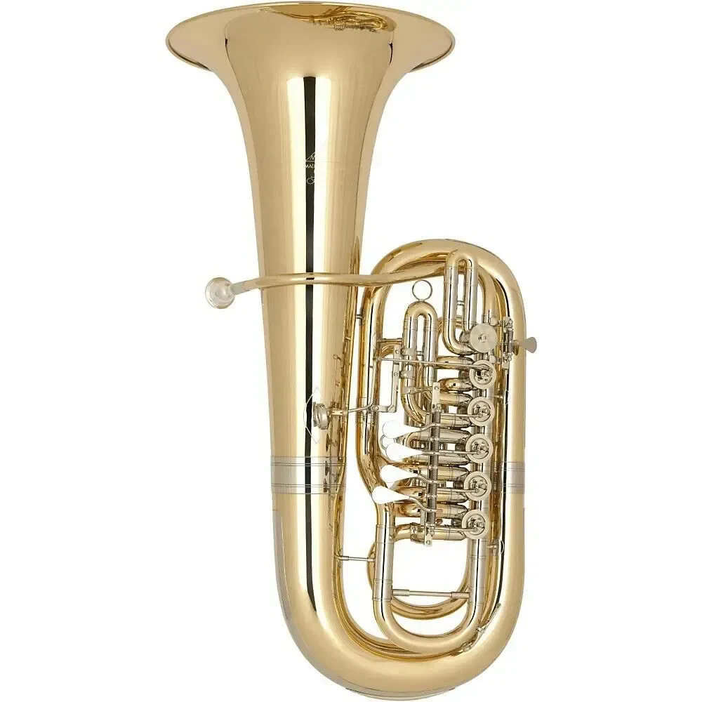 Туба Miraphone 181 Belcanto Series 6-Valve 5/4 F Tuba Lacquer Yellow Brass Body