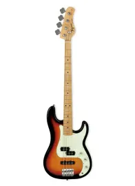 Tagima TW 65 P-Style 4-String Electric Bass Guitar Maple Fretboard, Sunburst