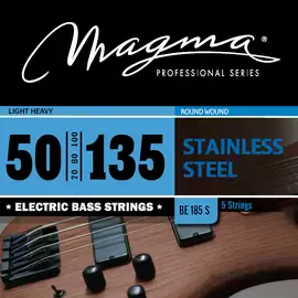 Струны для 5-струнной бас-гитары 50-135 Magma Strings BE185S