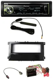 Автомагнитола Pioneer MP3/USB/CD/DAB/AUX для Ford Mondeo/S-Max (2007–2014) глянцево-черная