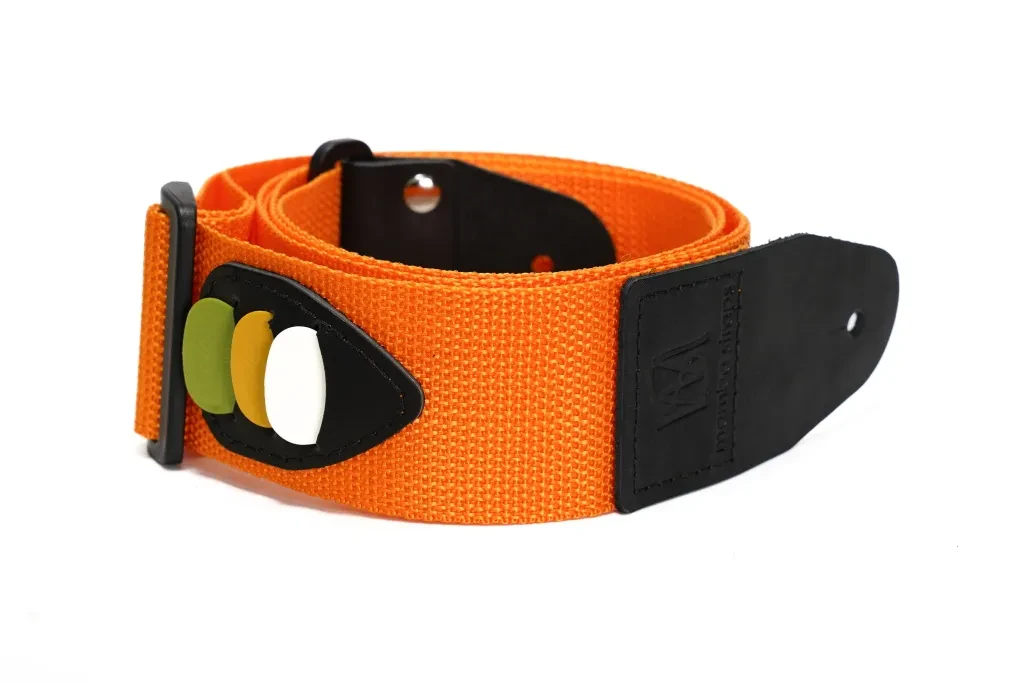 Ремень для гитары Mamba straps MB5030-139 Orange