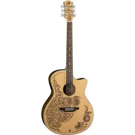 Электроакустическая гитара Luna Guitars Henna Oasis Select Spruce Natural