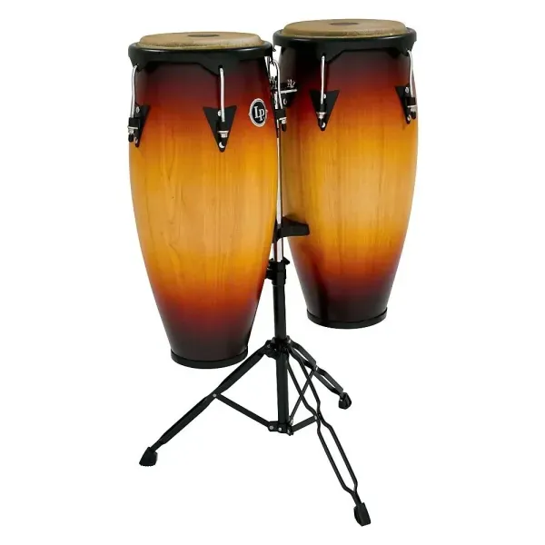 Конга Latin Percussion LP646NY City Conga Vintage Sunburst со стойкой