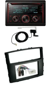 Автомагнитола Pioneer 2DIN MP3 DAB USB CD Bluetooth для Mitsubishi Pajero 2006–2014