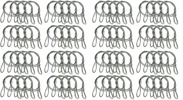 64) Chauvet CH-05 31" Inch Safety Clamp Lighting Cable Wires -Up To 700 LBS CH05