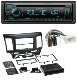 Автомагнитола для Mitsubishi Lancer/Evo (с 2008) Kenwood Bluetooth, DAB, CD, MP3, USB