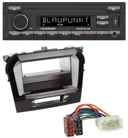 Blaupunkt AUX Bluetooth MP3 USB Autoradio für Suzuki Vitara (ab 2015)