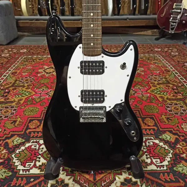 Электрогитара Squier by Fender Bullet Mustang HH Black Indonesia 2020